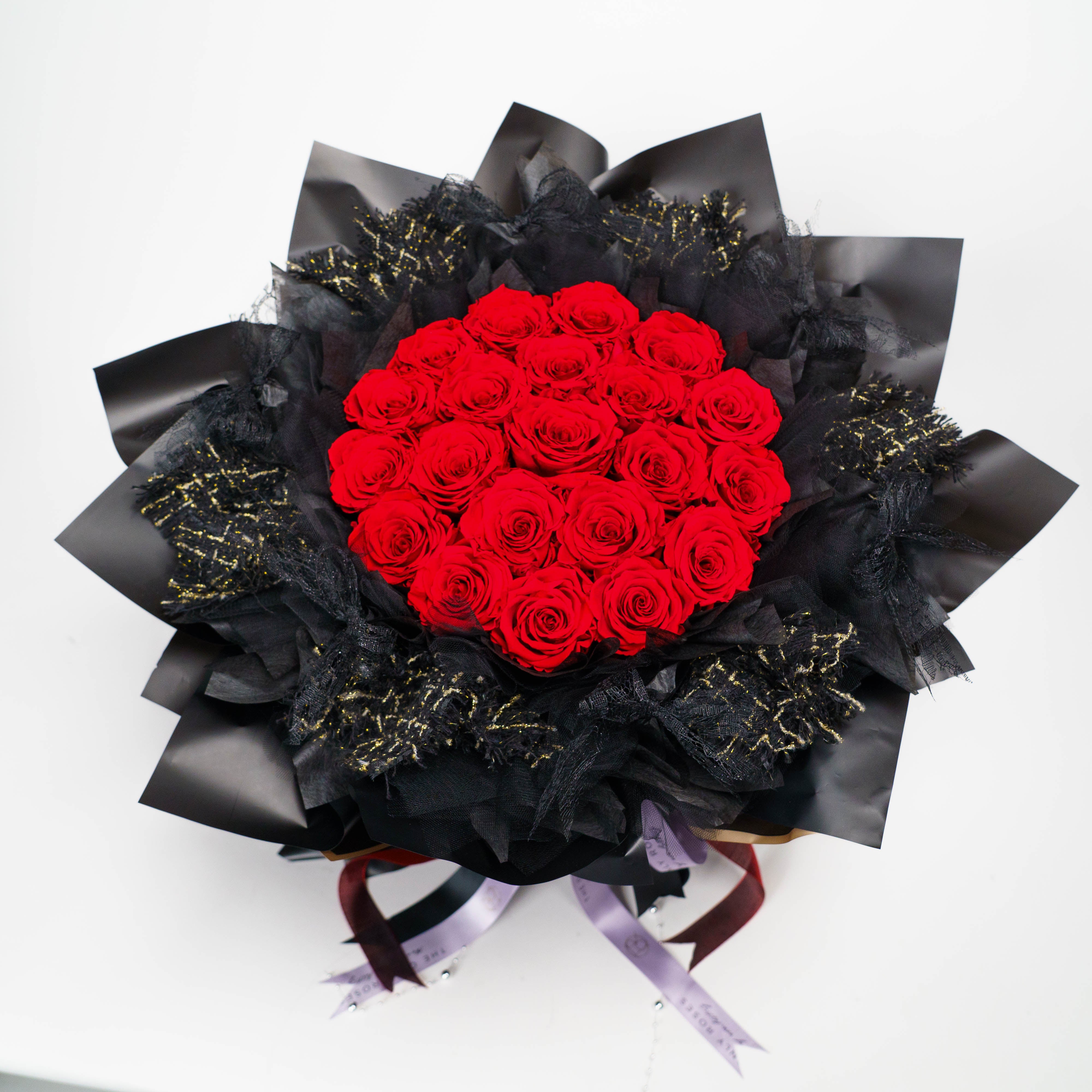 Ribbon Rose Bouquet 