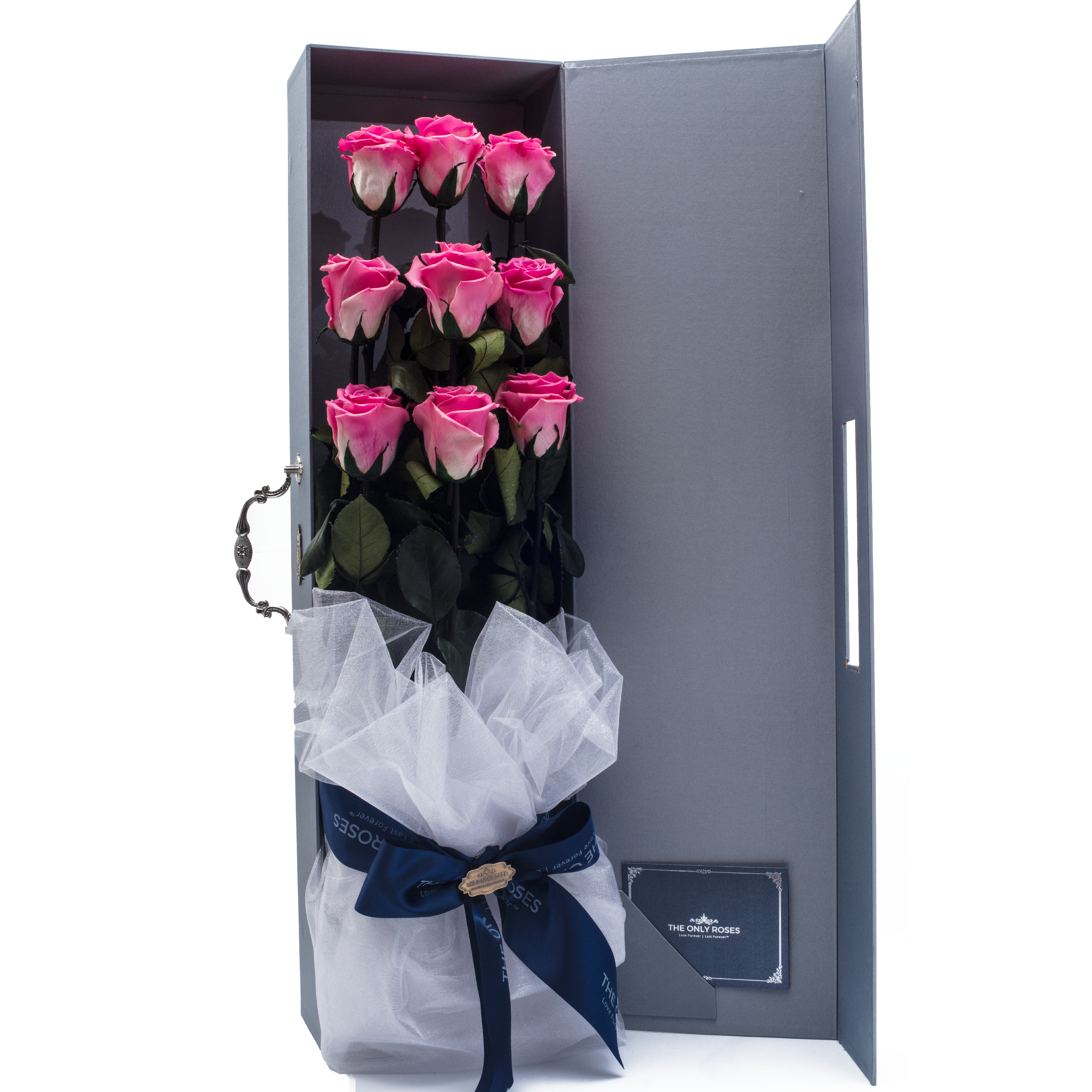 Long Stem Nine Roses Bouquet – TheOnlyRoses