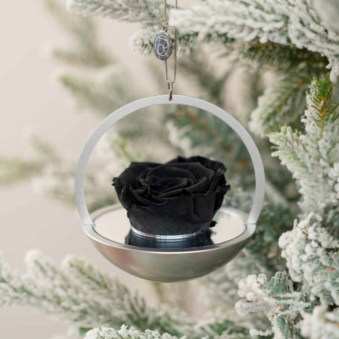 Everlasting Rose Christmas Ornament