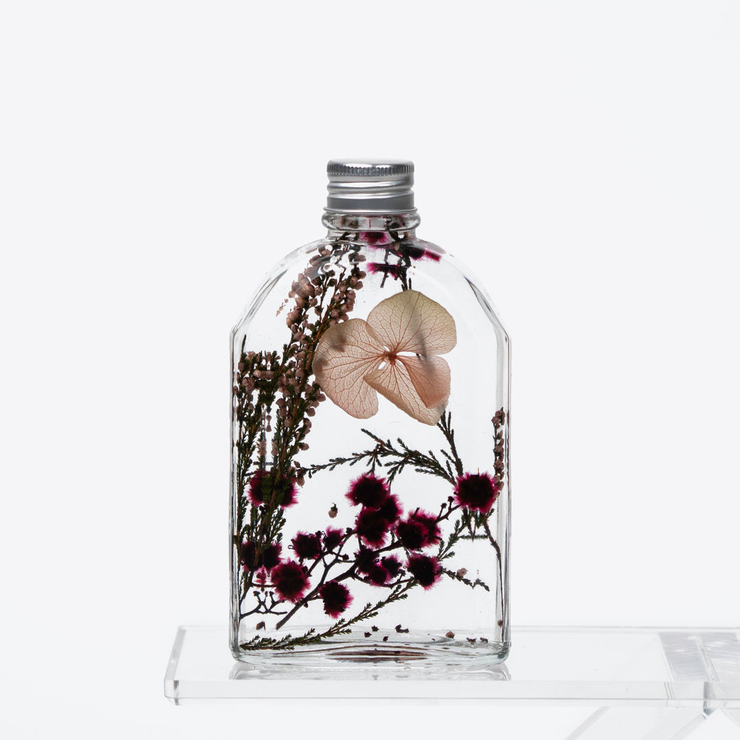 Japanese Herbarium Flower Bottles - Emma Style Elegance Preserved Flower in Oil