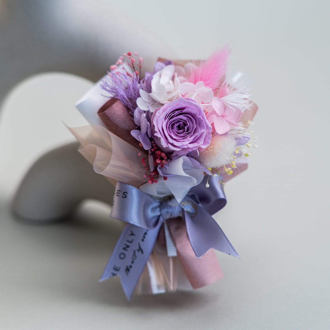 Mini Flower Bouquet Car Vent Decor - Lilac Rose – TheOnlyRoses