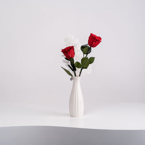 Celia Porcelain Textured Vase