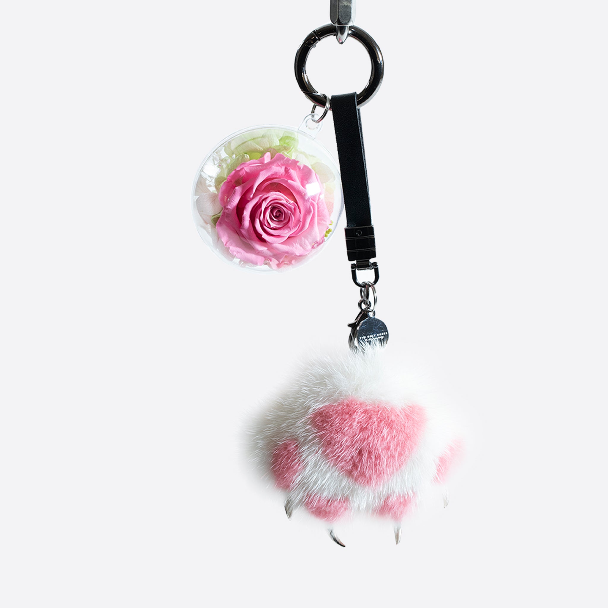 Paxton Rose Flower Key Chain