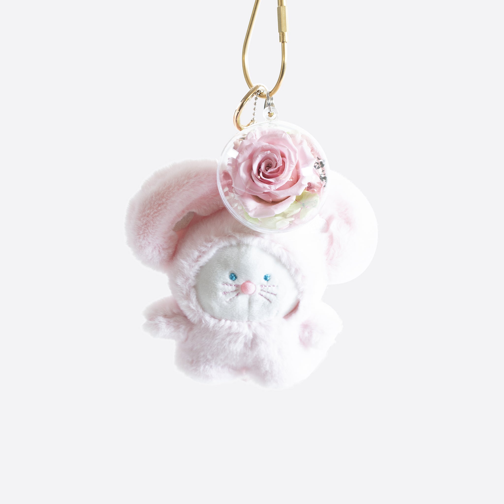 Mouse Plush Toy Keychain