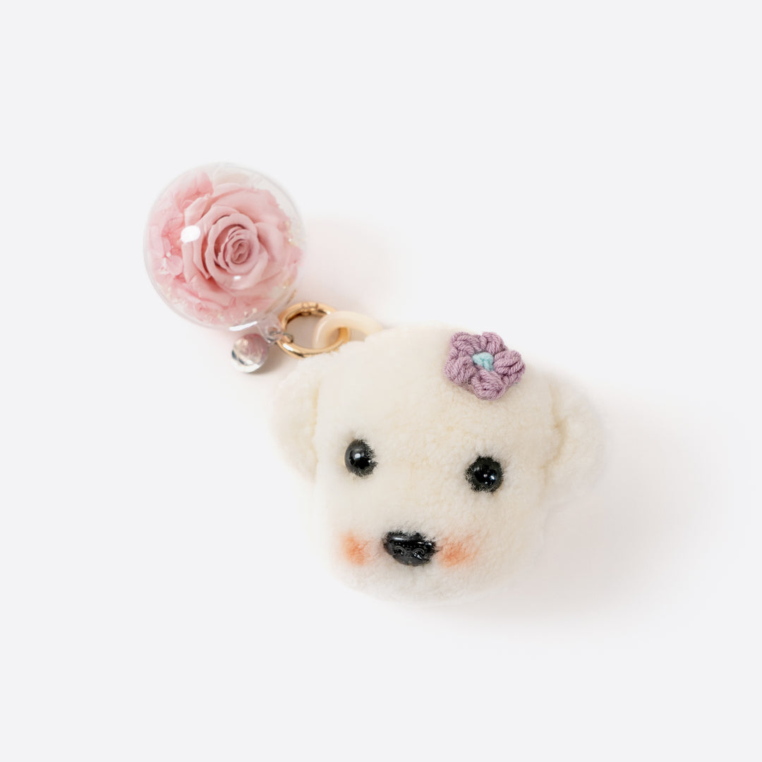 Toy Poodle Keychain Toy Poodle Keychain