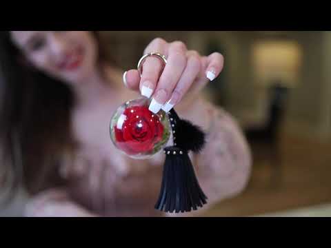 Blush Tassel Fluffy Ball Keychain