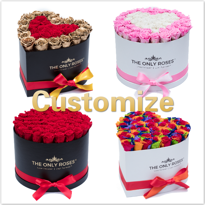 Customize Your Huggy Box (Starting From $279.99) - The Only Roses